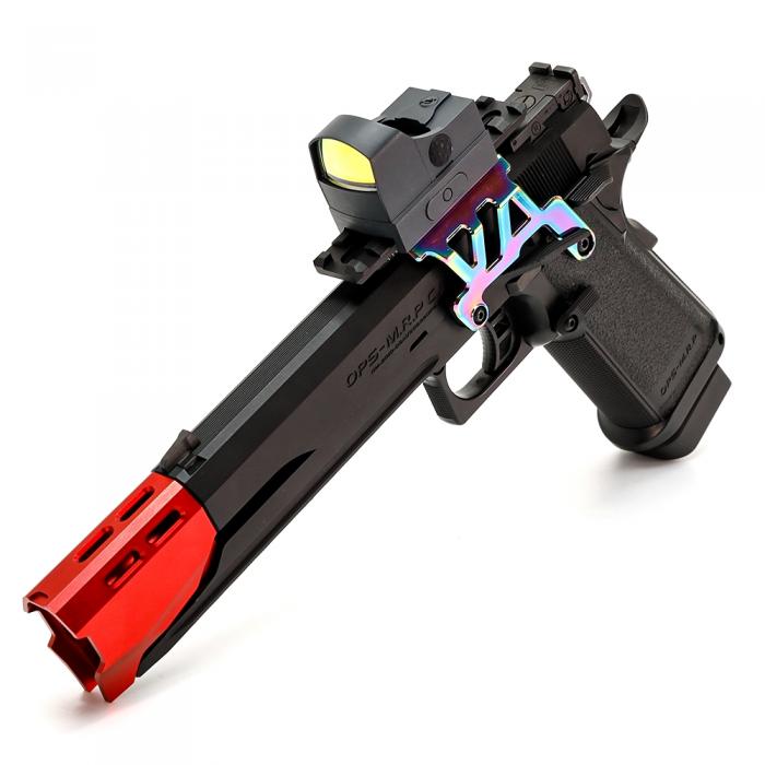 【LayLax.com限定】東京マルイ ガスブローバック Hi-CAPA5.1/4.3 ハイキャパ アルミマウントベースNEO ヒートグラデーション