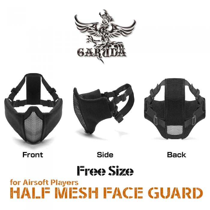 Half Mesh Face Guard <GARUDA> Survival Game Equipment
