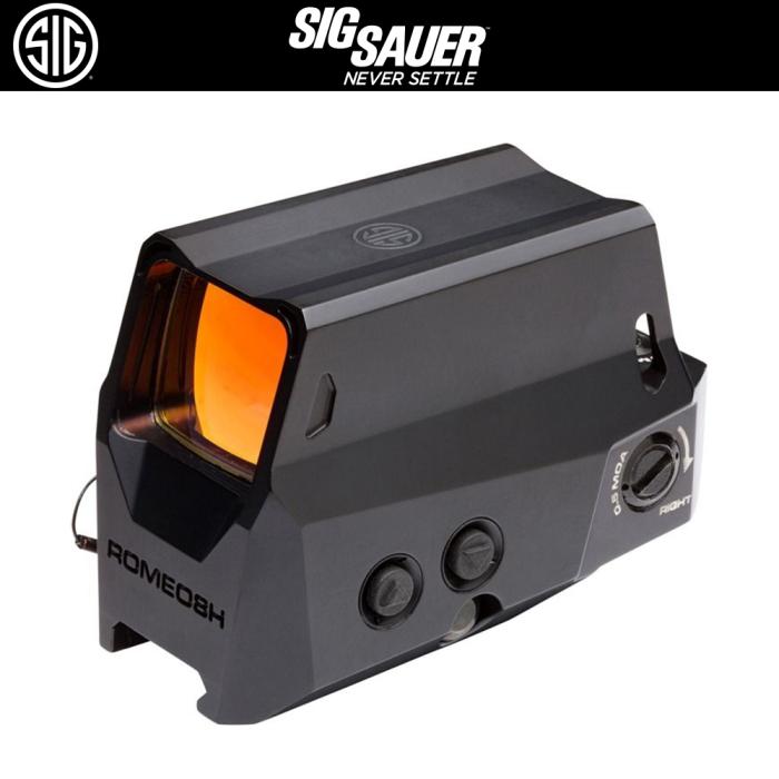 SIG SAUER ROMEO8H ダットサイト レティクル2MOA バリスティックサークル【BK】SOR81001