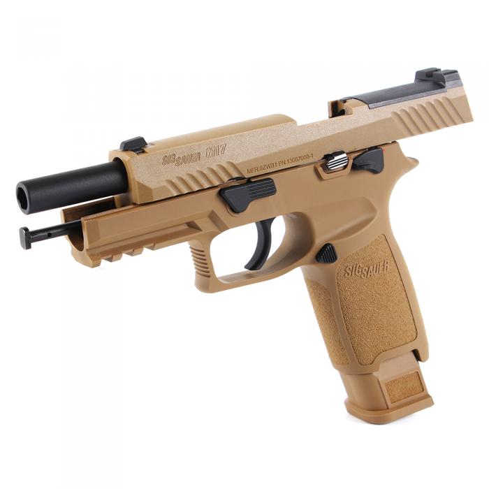 【数量限定】SIG SAUER ProForce M17 CO2 GBB CO2ガスガン本体 コヨーテ/タン/対象年齢18歳以上