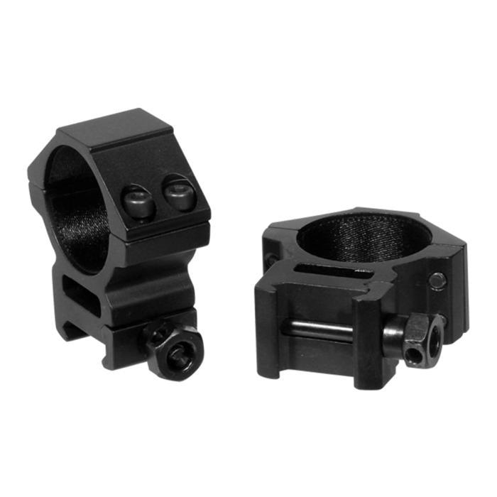 UTG(R) ACCUSHOT(R) 30mm/2PCs Medium Profile Picatinny/Weaver Rings スコープ マウントリング RGWM-30M4