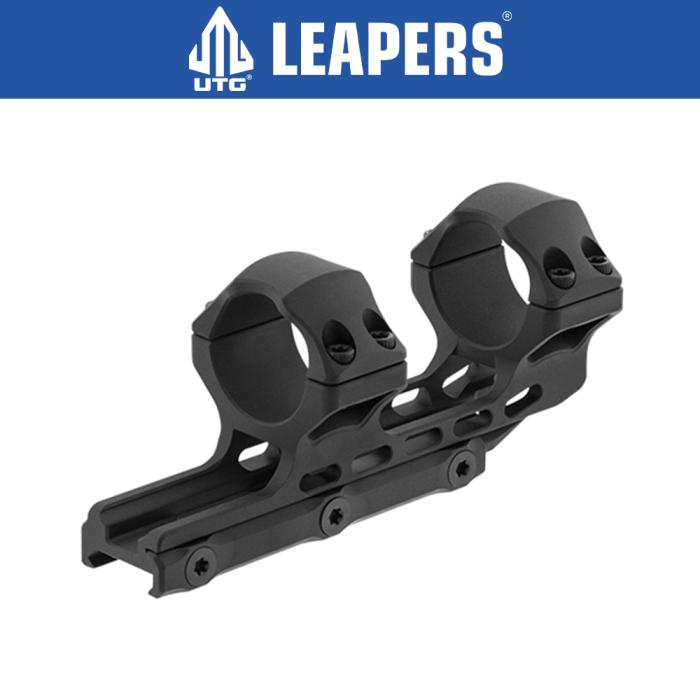 UTG(R) ACCU-SYNC(R) 30mm High Profile 34mm Offset Picatinny Rings, Black スコープ マウントリング 【ブラック】 AIR32234