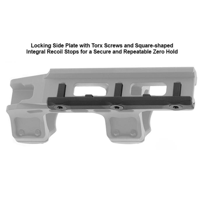 UTG(R) ACCU-SYNC(R) 30mm High Profile 34mm Offset Picatinny Rings, Black スコープ マウントリング 【ブラック】 AIR32234