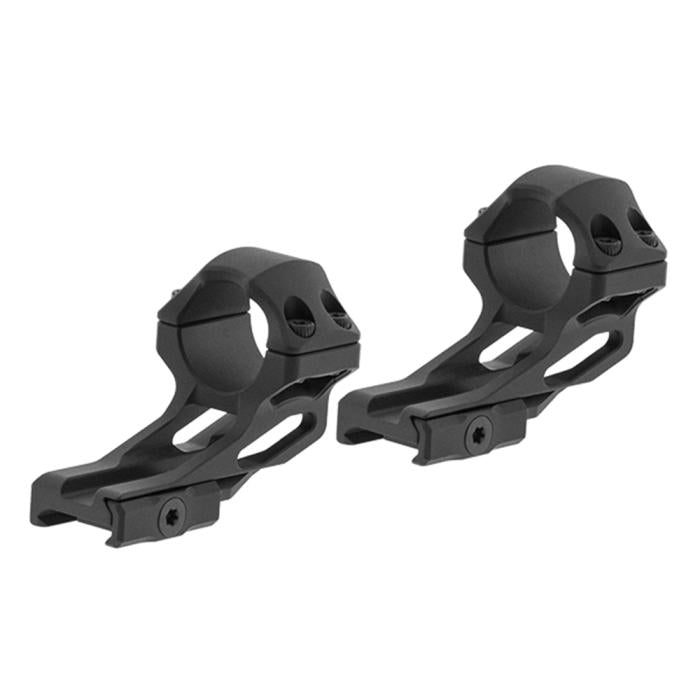 UTG(R) ACCU-SYNC(R) 1" High Profile 37mm Offset Picatinny Rings, Black スコープ マウントリング 【ブラック】 AIR122S