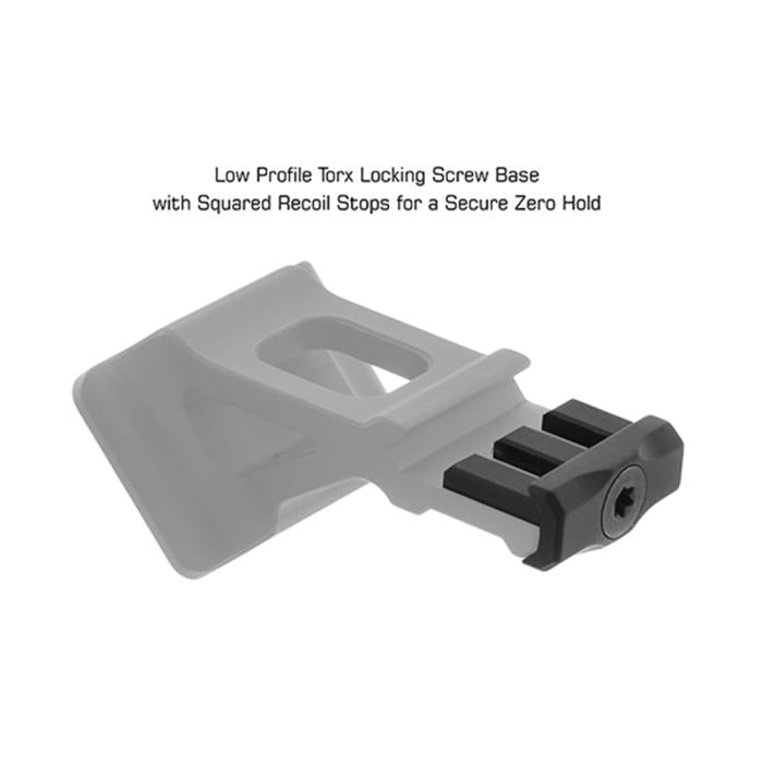 UTG(R) Super Slim RDM20 45 Degree Angle Mount, Black マウント 斜め RDM-2045