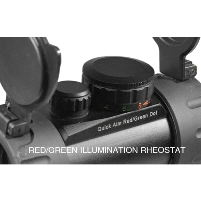 UTG(R) 3.8" ITA Red/Green CQB Dot Sight with Integral Mount ドットサイト SCP-RD40RGW-A