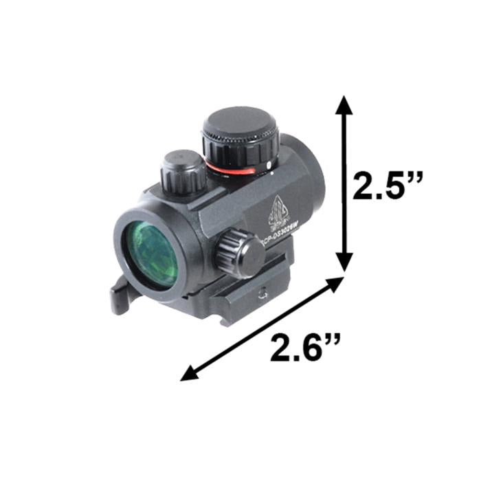 UTG(R) 2.6" ITA Red/Green CQB Micro Dot with Integral QD Mount ドットサイト SCP-DS3026W
