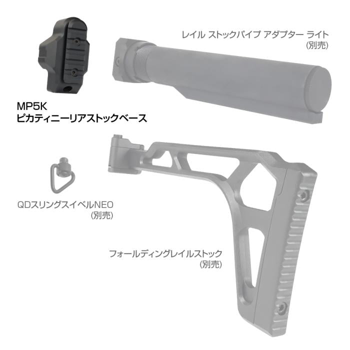 MP5K Picatinny Stock Base