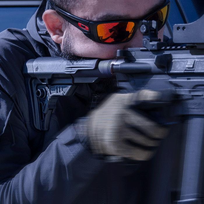 UTG PRO(R) AR15 Ops Ready S4 Mil-spec Stock Only/Black/ストック RBUS4BMS