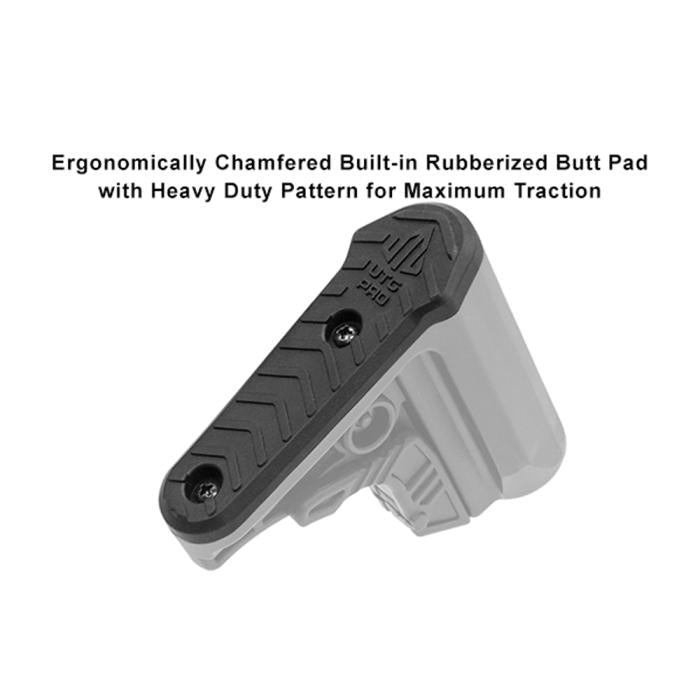 UTG PRO(R) AR15 Ops Ready S4 Mil-spec Stock Only/Black/ストック RBUS4BMS