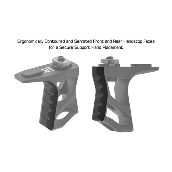 UTG(R) M-LOK(R) Ultra Slim Handstop, Matte Black/ウルトラスリムハンドストップ TL-HSM01