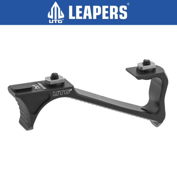 UTG(R) Ultra Slim Angled Foregrip, M-LOK(R), Matte Black/ウルトラスリム アングルフォアグリップ MT-AFGM01