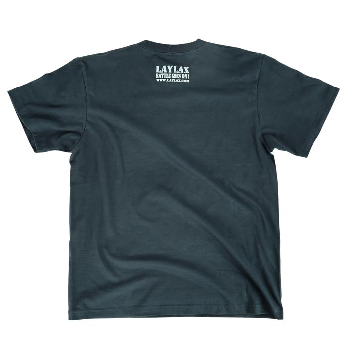LayLax デザイナーズTシャツ 「BATTLE GOES ON!」design by BaMBi CROW