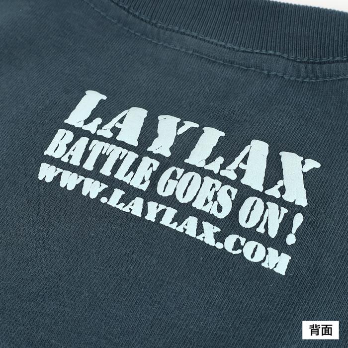 LayLax デザイナーズTシャツ 「BATTLE GOES ON!」design by BaMBi CROW