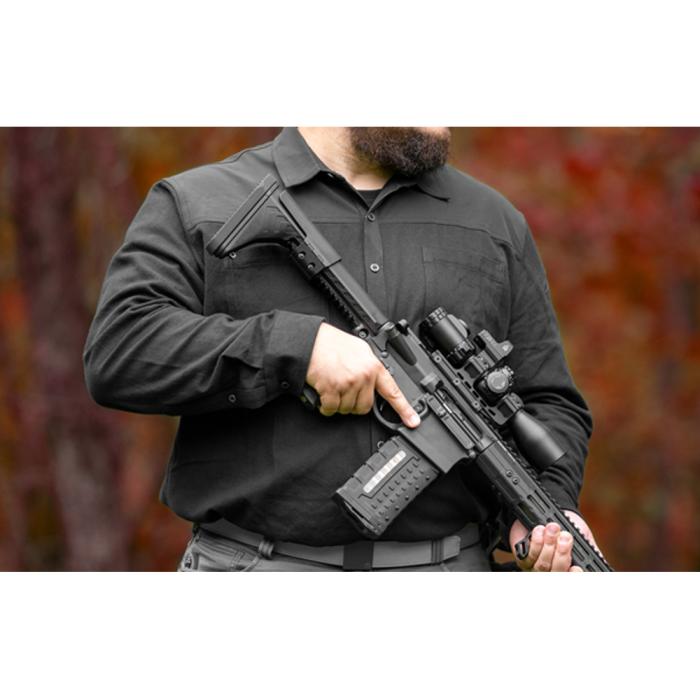 UTG PRO(R) AR15 Ops Ready S5 Fixed Stock/Black/フィックスドストック/ブラック RBUS5BMS-A