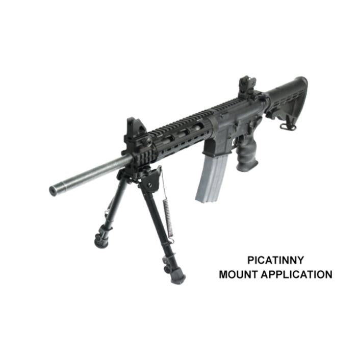 UTG(R) Tactical OP Bipod, Quick Detach/8.0-12.4" Center Height/タクティカルOPバイポッド/クイックディタッチ/8.0〜12.4インチ/TL-BP88Q
