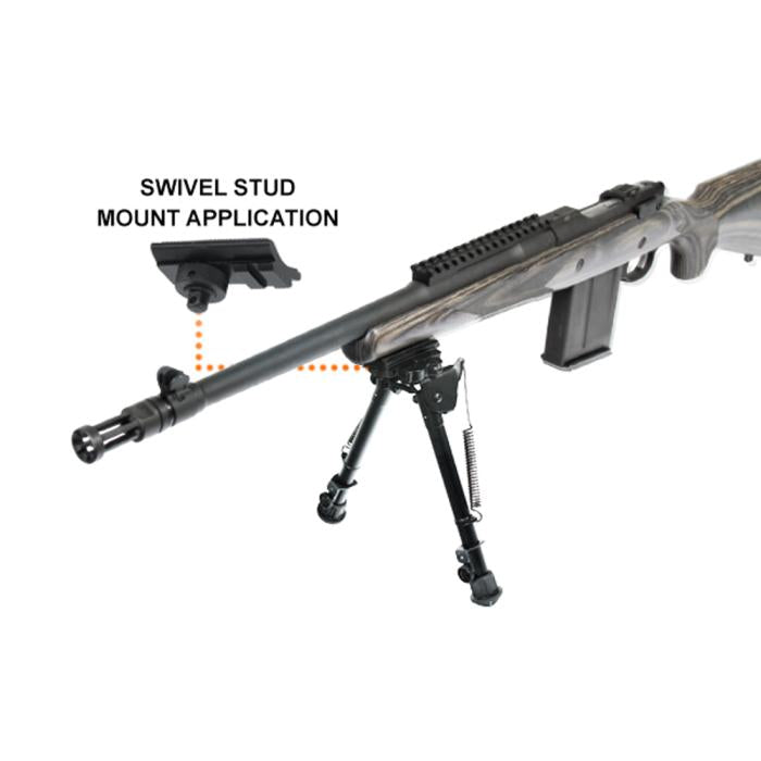 UTG(R) Tactical OP Bipod, Quick Detach/8.0-12.4" Center Height/タクティカルOPバイポッド/クイックディタッチ/8.0〜12.4インチ/TL-BP88Q