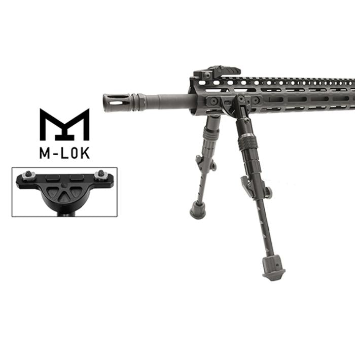 UTG(R) RECON FLEX(R) M-LOK(R) Bipod/Matte Black/5.7-8インチ/UTG(R) RECON FLEX(R) M-LOK(R) バイポッド/マットブラック/5.7-8インチ/TL-BPDM01