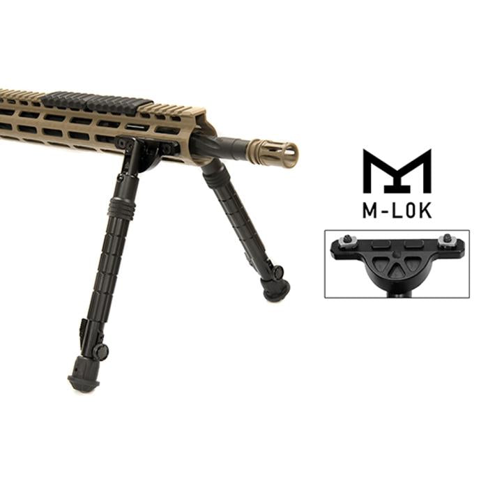 UTG(R) RECON FLEX(R) M-LOK(R) Bipod/Matte Black/8.0-11.8inch/UTG(R) RECON FLEX(R) M-LOK(R) バイポッド/マットブラック/8.0-11.8 インチ/TL-BPDM02