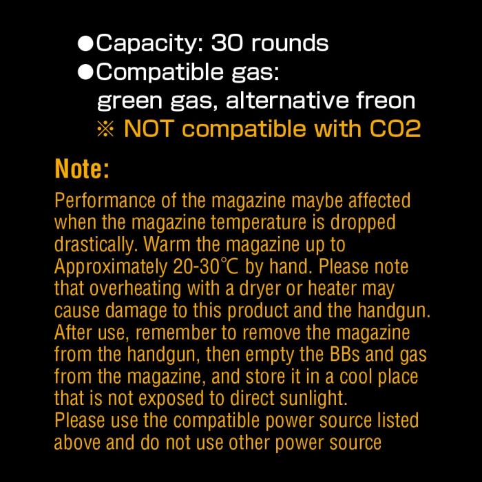 Hi-CAPA High Power Magazine (Green Gas)