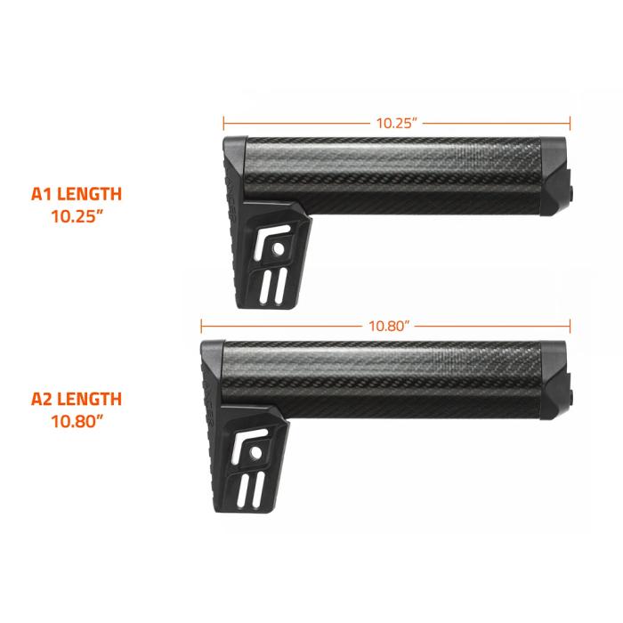 LANCER SYSTEMS LCS CARBON FIBER STOCK A2 ストック 10.8inch LCS-A2-R