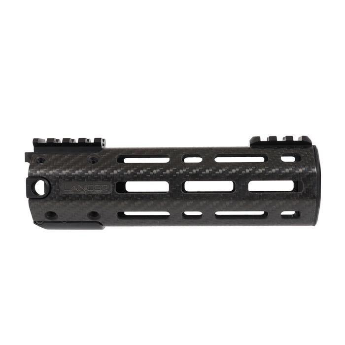 LANCER SYSTEMS LCH5 Gen II M-LOK Carbon AR-15 Handguard - 7" - Sight Rail - Black ハンドガード 7inch LCH5-G2-070-SR-BLK