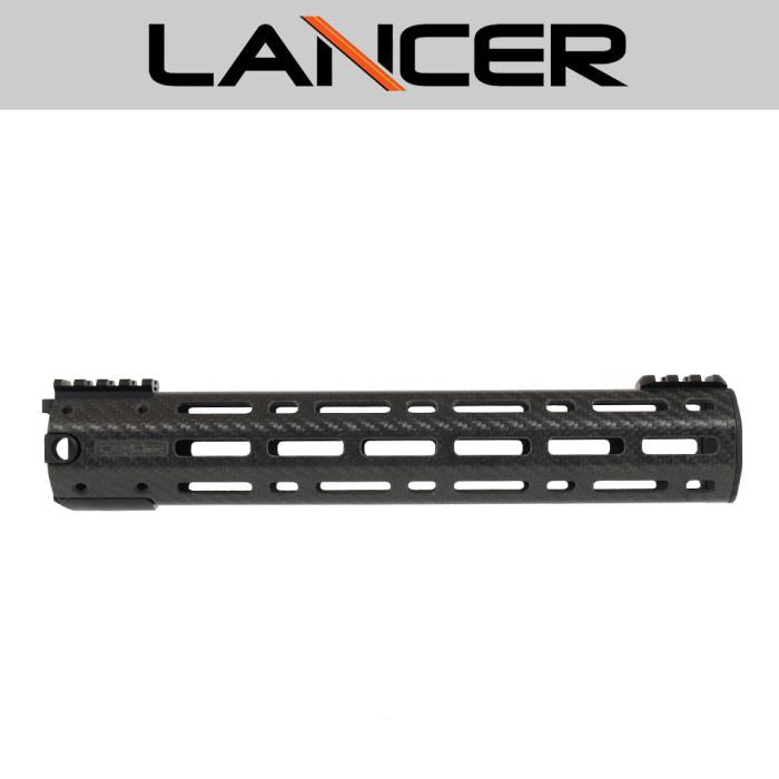 LANCER SYSTEMS LCH5 Gen II M-LOK Carbon AR-15 Handguard - 11.5" - Sight Rail - Black ハンドガード 11.5inch LCH5-G2-115-SR-BLK