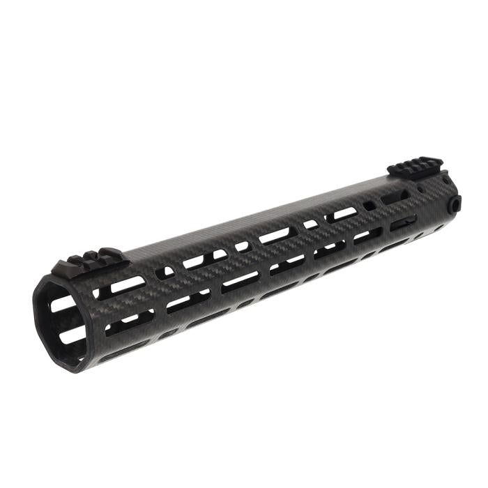 LANCER SYSTEMS LCH5 Gen II M-LOK Carbon AR-15 Handguard - 13" - Sight Rail - Black ハンドガード 13inch LCH5-G2-130-SR-BLK