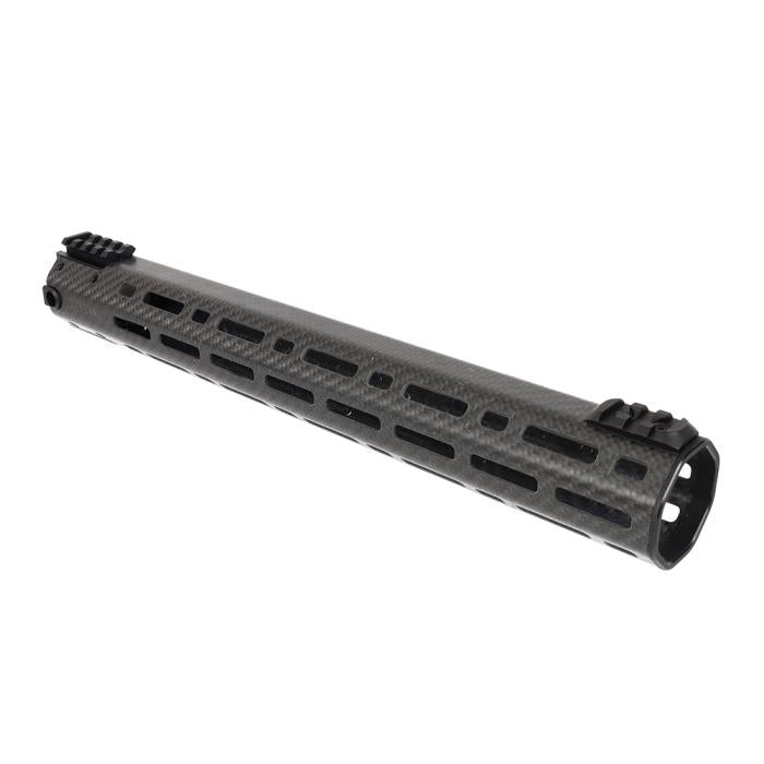 LANCER SYSTEMS LCH5 Gen II M-LOK Carbon AR-15 Handguard - 15" - Sight Rail - Black ハンドガード 15inch LCH5-G2-150-SR-BLK