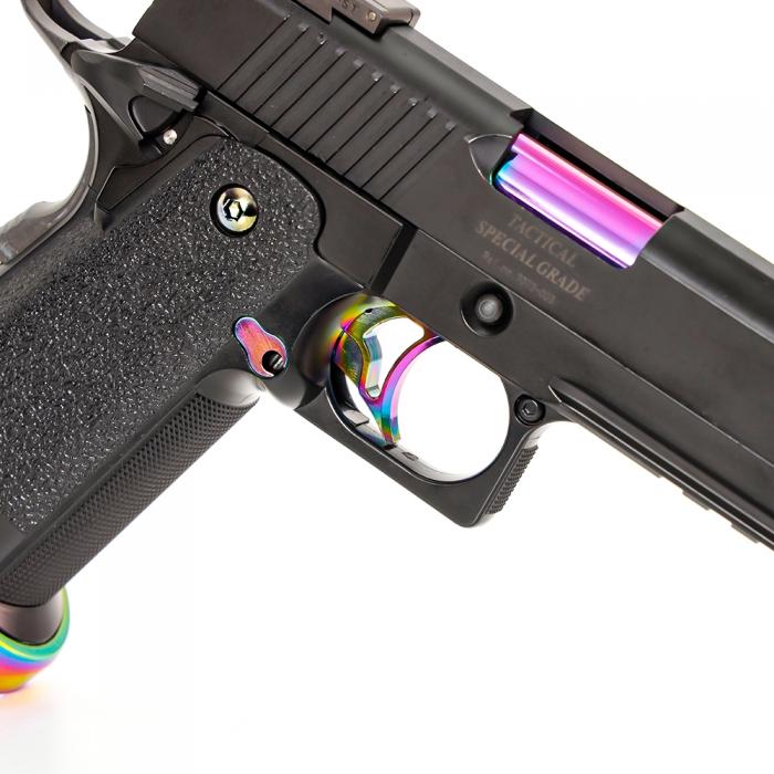 東京マルイ ガスブローバック Hi-CAPA5.1・M1911A1(ハイキャパ5.1・ガバメント)/カスタムトリガー ヒートグラデーション