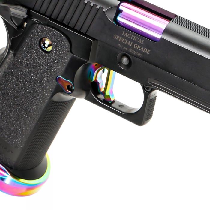 東京マルイ ガスブローバック Hi-CAPA5.1・M1911A1(ハイキャパ5.1・ガバメント)/カスタムトリガー ヒートグラデーション