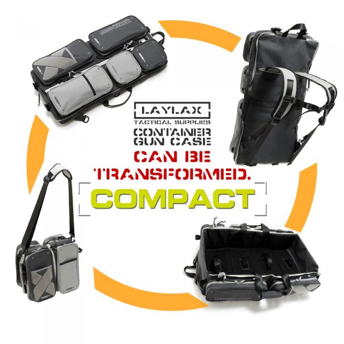 LayLax Container Gun Case Compact
