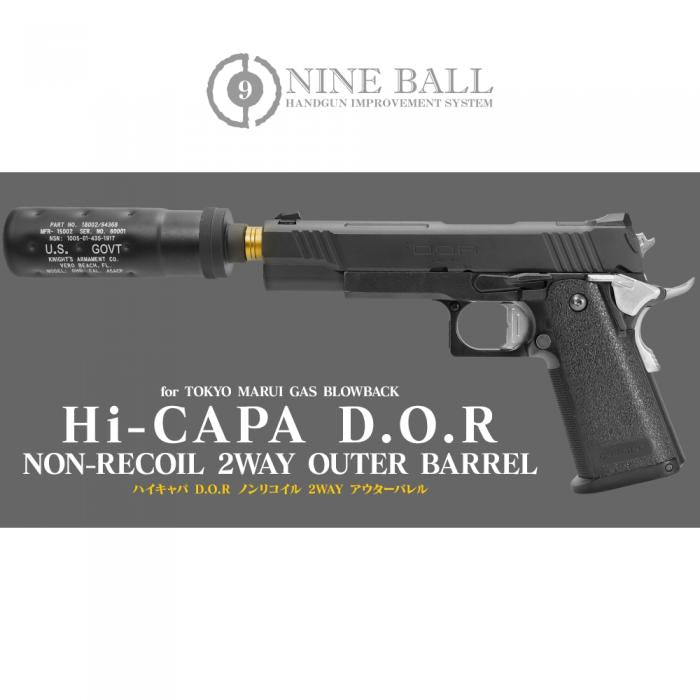 Hi Capa 5.1 D.O.R "2 Way Fixed" Non-Recoiling Outer Barrel