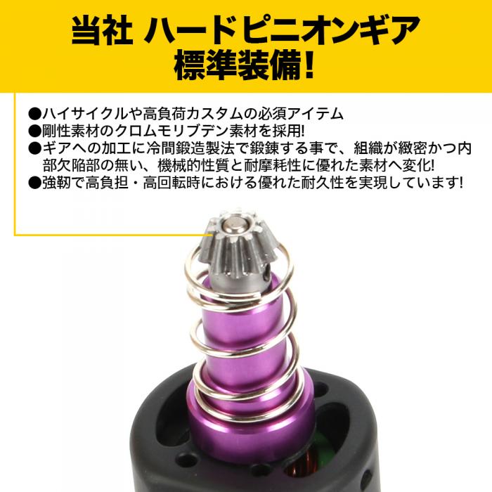 High Speed Hard Pinion Motor