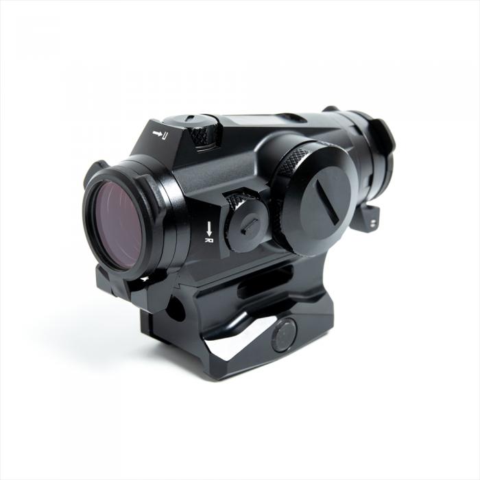 SIG SAUER ROMEO4T ダットサイト(BALLISTIC CIRCLE QUADPLEXレティクル) ソーラー 六角ボルトマウント スペーサー付き 【ブラック】 SOR43032