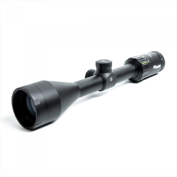 WHISKEY 3 SCOPE, 3-9X50MM, 1 IN, SFP, HELLFIRE QUADPLEX ILLUM RETICLE, 0.25 MOA ADJ, BLACK