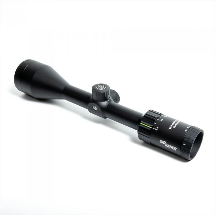 WHISKEY 3 SCOPE, 3-9X50MM, 1 IN, SFP, HELLFIRE QUADPLEX ILLUM RETICLE, 0.25 MOA ADJ, BLACK