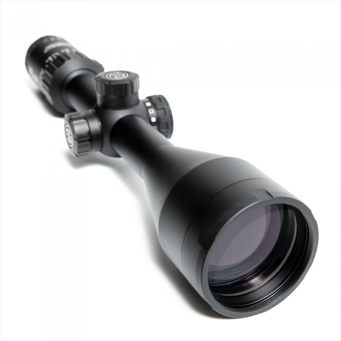 WHISKEY3 SCOPE, 4-12X50MM, 1 IN, SFP, BDC-1 QUADPLEX RETICLE, 0.25 MOA ADJ, BLACK