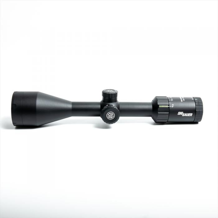 WHISKEY3 SCOPE, 4-12X50MM, 1 IN, SFP, HELLFIRE QUADPLEX ILLUM RETICLE, 0.25 MOA ADJ, BLACK