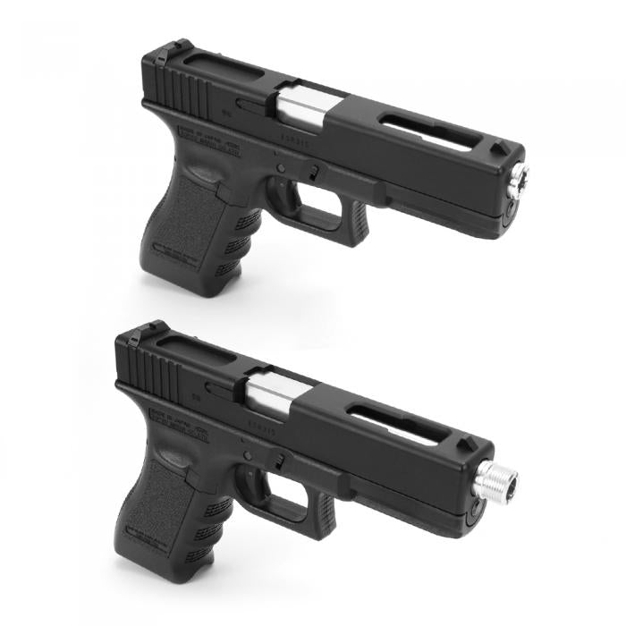 Glock 17 gen 3 - Glock 22 - Glock 18c - Carbon8 Striker 9 - 14mm CCW Threaded Outer Barrel