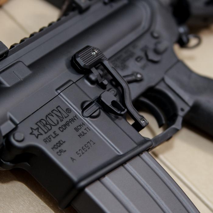 M4シリーズ アンビ ボルトキャッチ 東京マルイ スタンダード&次世代M4用/ガスブローバックM4A1 MWS用 F.FACTORY(ファーストファクトリー)