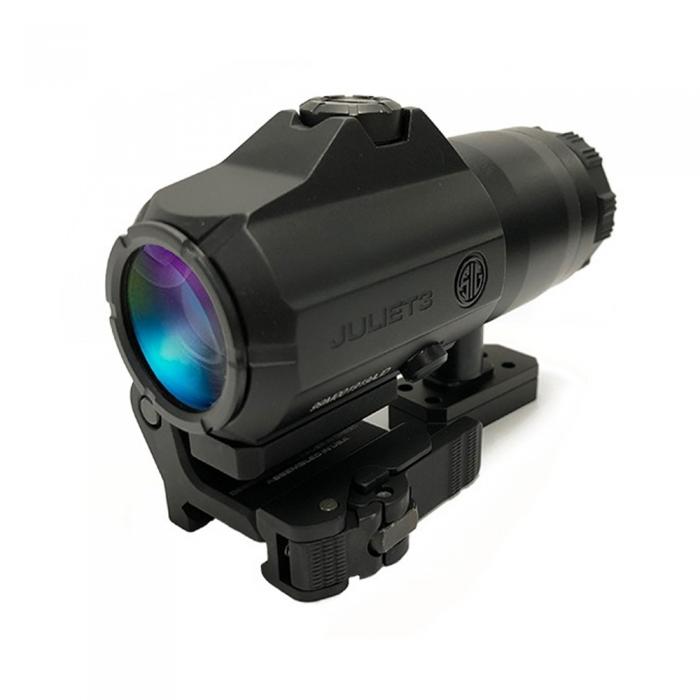 JULIET3 MAGNIFIER, 3X24MM, POWERCAM QR MOUNT WITH SPACERS, BLACK, SOJ31001