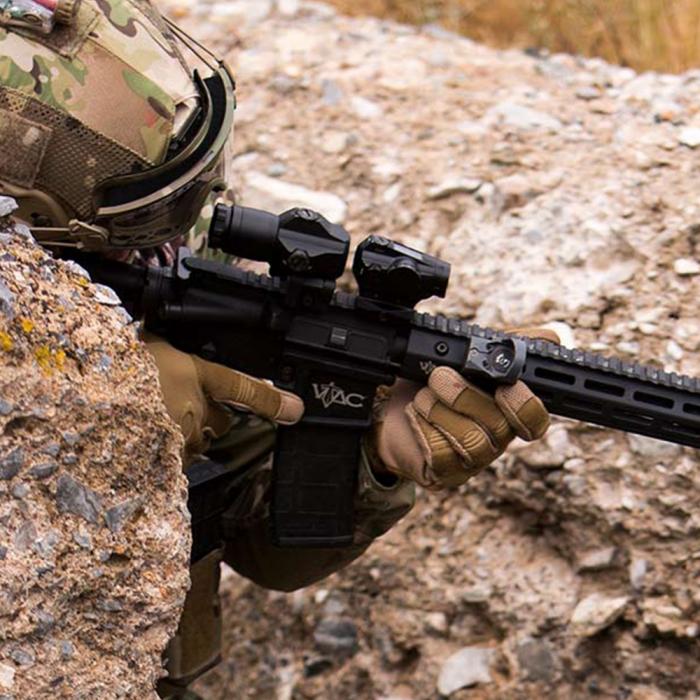 SIG SAUER JULIET4 マグニファイア(4X24MM) スペーサー付きPOWERCAMクイックリリースマウント 【ブラック】 SOJ41001