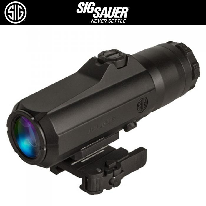 SIG SAUER JULIET6 マグニファイア(6X24MM) スペーサー付きPOWERCAMクイックリリースマウント 【ブラック】 SOJ61001