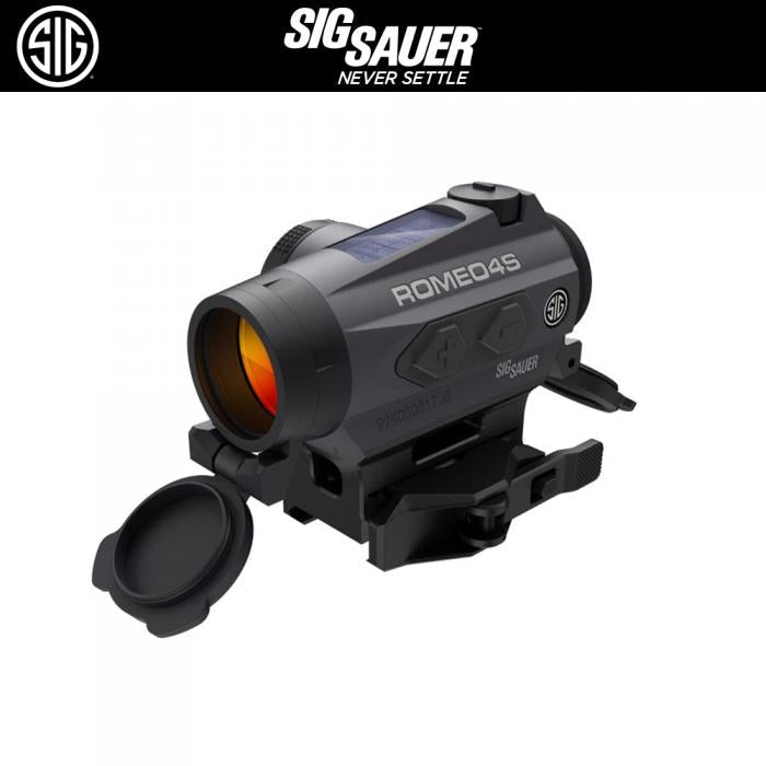 SIG SAUER ROMEO4S ダットサイト(Ballistic Circle Quadplex レティクル) トルクス・クイックリリースマウント 【グラファイト】 SOR43022