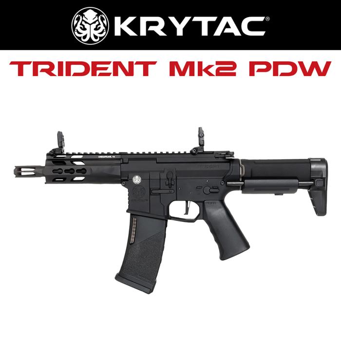 定番高評価KRYTAC TRIDENT PDW 電動ガン 電動ガン