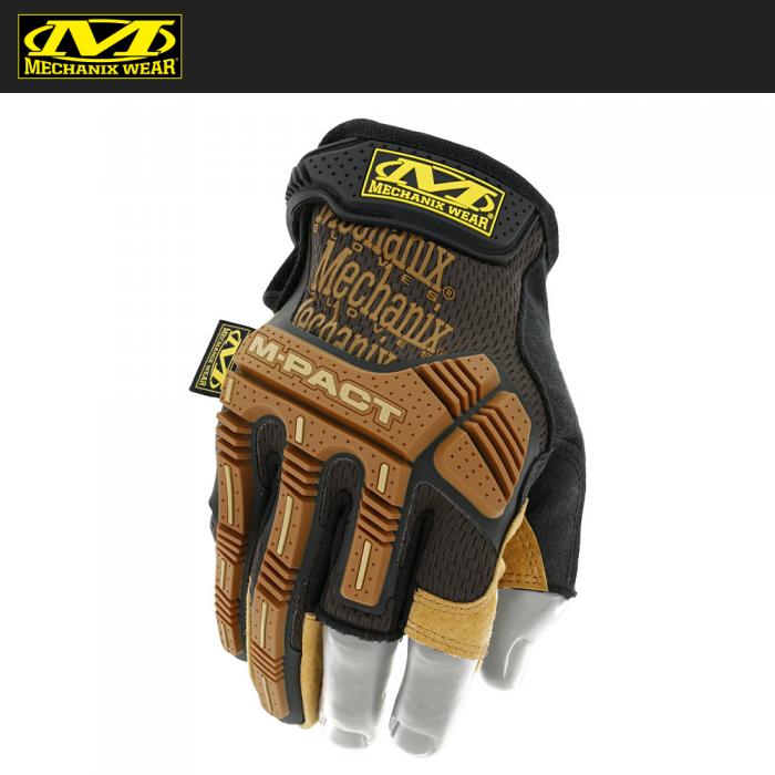 MechanixWear/メカニクスウェア M-Pact Framer Leatherエムパクトグローブ フレ—マーレザー【ブラウン/ブラック】 LFR-75