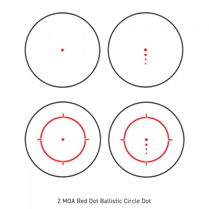 SIG SAUER ROMEO4T ダットサイト(BALLISTIC CIRCLE DOTレティクル) ソーラー 六角ボルトマウント スペーサー付き 【ブラック】 SOR43031