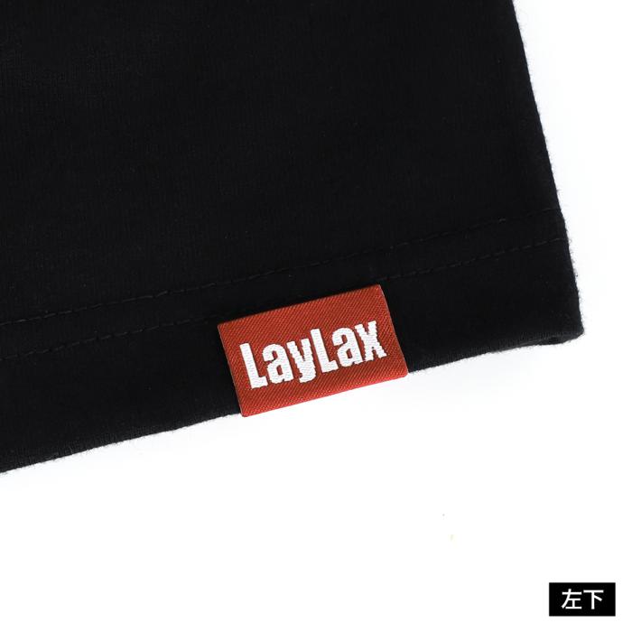 LayLax ピースマーク ロゴTシャツ