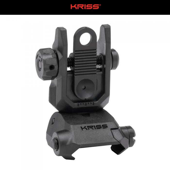 KRISS AR-15 Rear Flip-up Sight / Steel / BLK クリス AR-15 リアフリップアップサイト